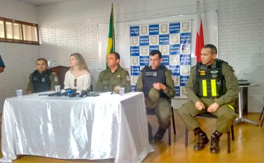 Coletiva: autoridades explicam morte de cabo PM, execuções em Parauapebas, e prometem prender os assassinos