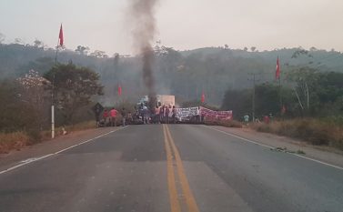 Frente Nacional de Luta – FNL – promove atos pela Reforma Agrária no sudeste do Pará