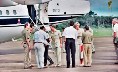 Paraense que conheceu na infância a Princesa Diana relembra a visita real na Serra dos Carajás
