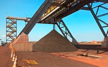 Vale bate recorde trimestral na produção de minério de ferro.