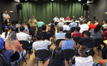 Prefeito de Tucuruí se reúne com lideranças comunitárias