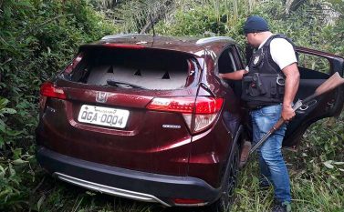 Polícia encontra veículo usado no assalto ao carro-forte da Prosegur na rodovia PA-279
