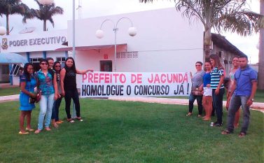 Jacundá: Aprovados em concurso querem homologação