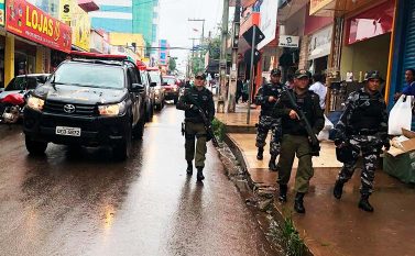 Operação da Polícia Militar em Parauapebas no fim de semana registrou 82 ocorrências; 12 pessoas foram presas