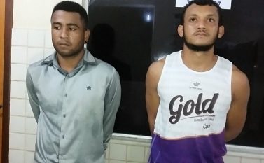Rocam retira das ruas dois suspeitos de assaltos a transeuntes no Bairro Rio Verde