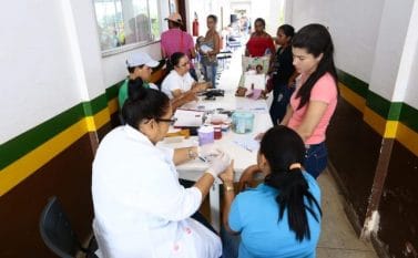 Ação Social Intersetorial em Canaã levou atendimento à Vila Ouro Verde