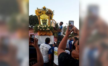 Católicos recepcionam Nossa Senhora de Nazaré em Jacundá
