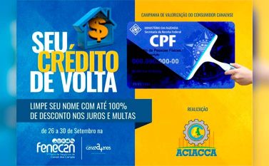 Empresas de Canaã aderem à campanha “Limpe seu nome”