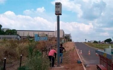 Quatro novos radares de trânsito são instalados em Redenção
