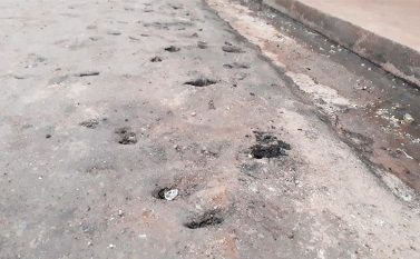 Pavimentação asfáltica afunda e gera críticas em Jacundá