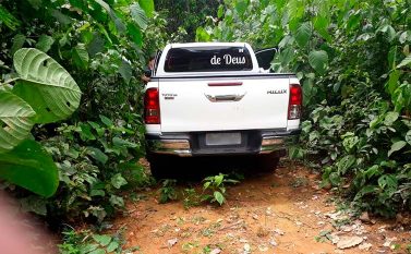 Caminhonete roubada em Parauapebas é recuperada horas depois na zona rural