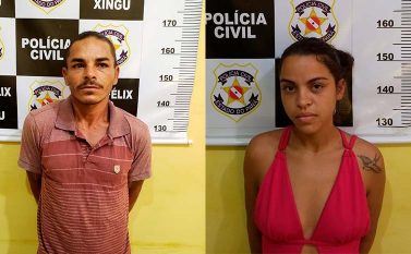 Casal de traficantes preso neste domingo entre São Félix e Tucumã