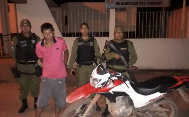 PM recupera motos roubadas e prende os novos “proprietários”