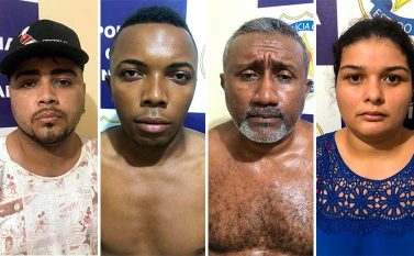 Quatro acusados de tráfico são presos em Xinguara