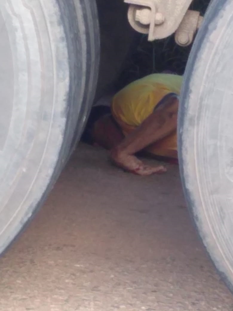 Caminhão esmaga cabeça de ciclista em Xinguara