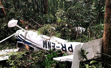 Em Jacareacanga, duas pessoas morrem em queda de avião