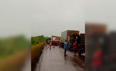 Obra na BR-155 deixa trânsito lento entre Marabá e Eldorado
