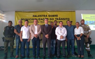 Palestra esclarece dúvidas da população sobre municipalização do trânsito em Curionópolis