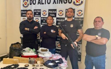 São Félix do Xingu: Polícia Civil prende megatraficante de drogas