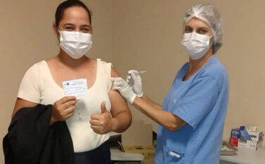 Paragominas: Hospital Regional e Secretaria de Saúde vacinam colaboradores contra H1N1