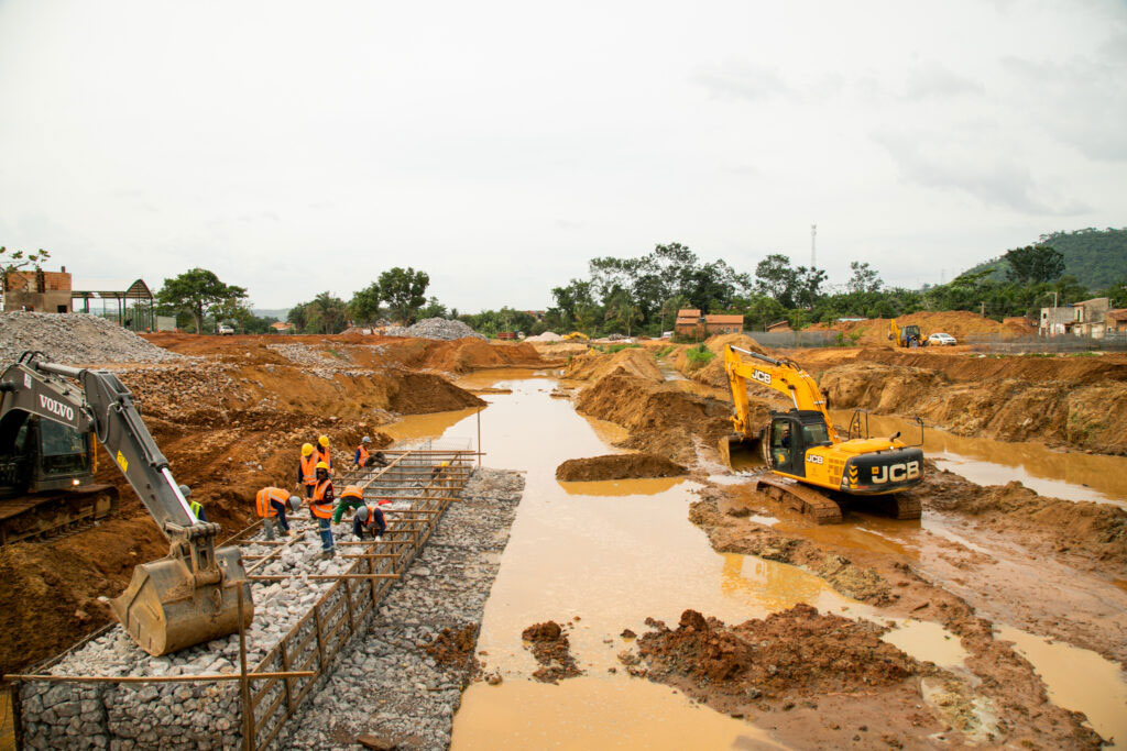 Parauapebas Prefeitura Avan a Nas Obras De Revitaliza o Do Projeto 