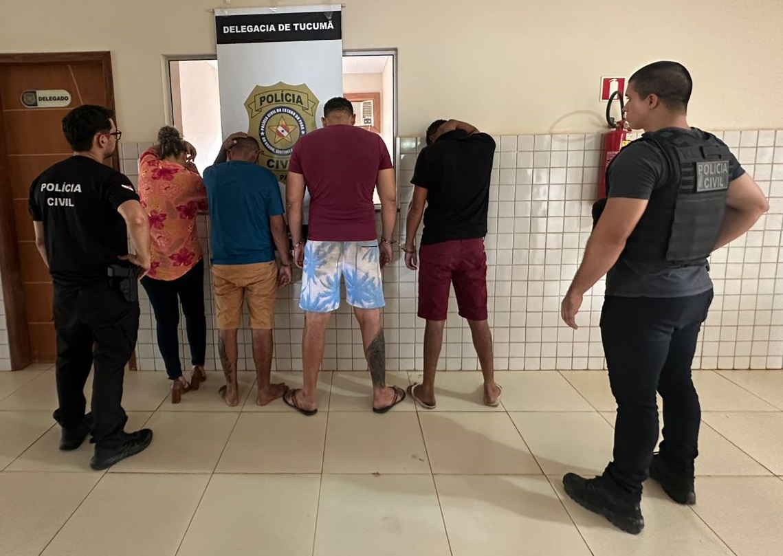 Tucumã: Quatro assaltantes presos após roubo a chácara na Vicinal V-8
