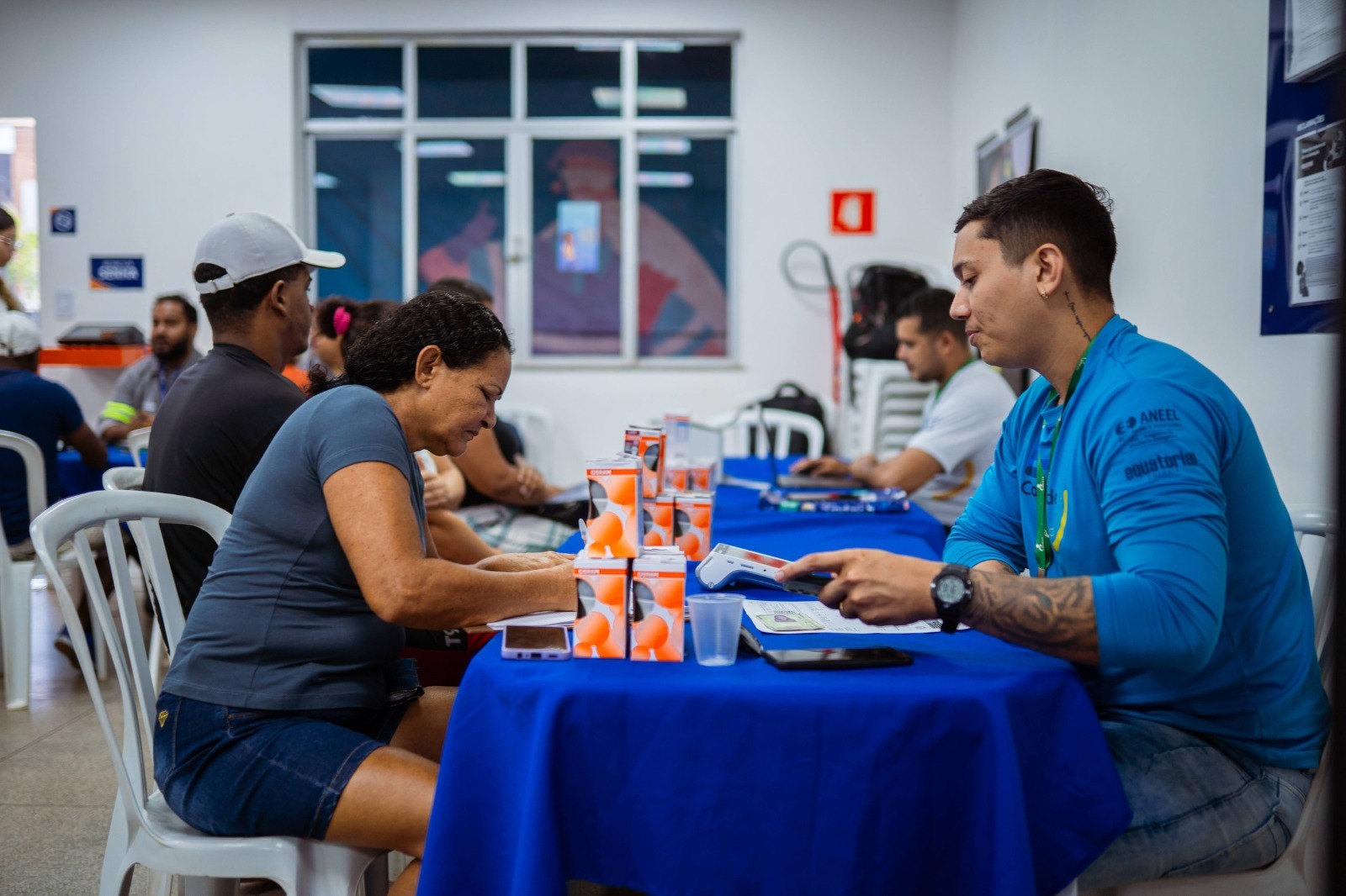 São Félix do Xingu: população tem ação E+ Caravana Equatorial com serviços e facilidades para negociação de débitos