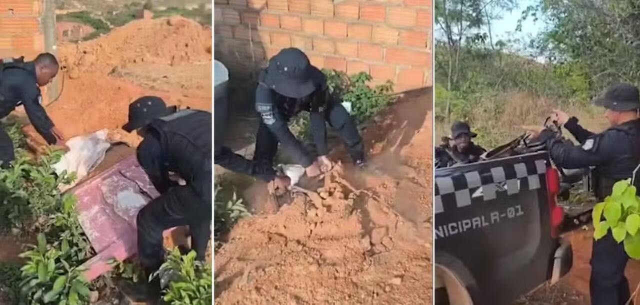 Moto é encontrada enterrada em área de mata em Parauapebas