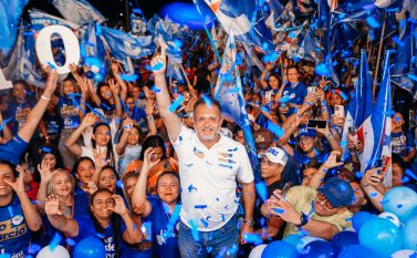 Na reta final da campanha, comício de Chamonzinho reúne apoiadores em Parauapebas