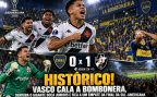 Vasco cala a Bombonera e derruba Boca Juniors na Sul-Americana